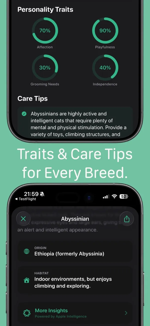 لقطة شاشة 5 من PetID Cat في App Store