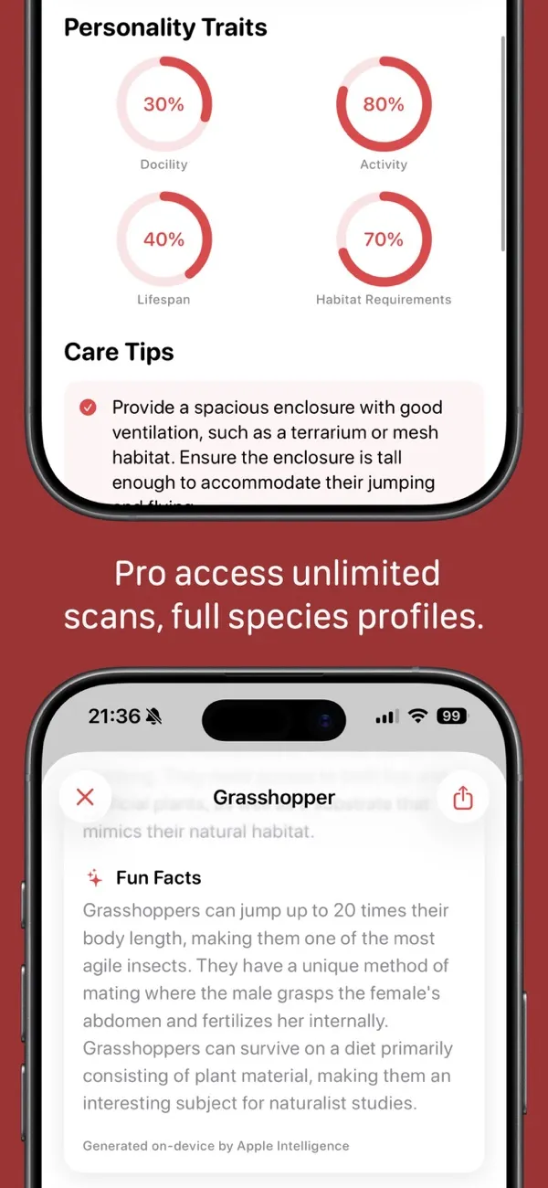لقطة شاشة 5 من PetID Bug في App Store